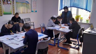 Ашық сабақ өткізілді